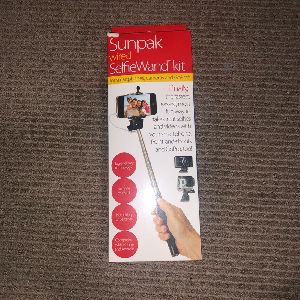 🆕 Sunpack Selfie Stick Kit